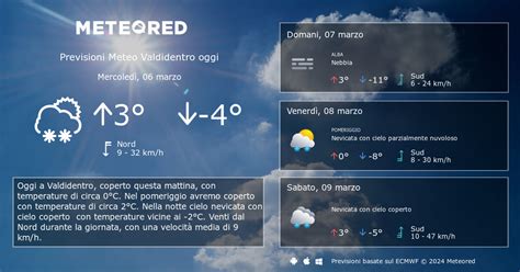 Meteo Prada. Previsioni a 14 giorni Meteored .